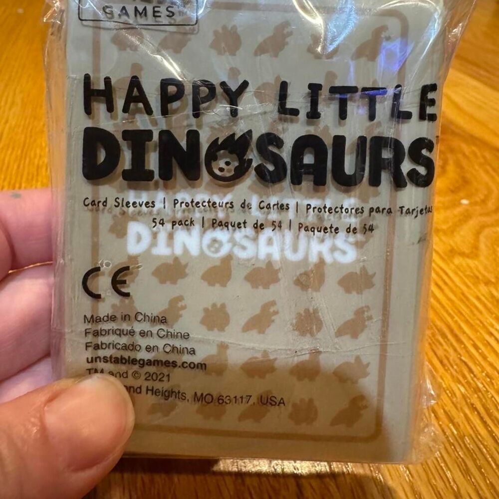 Happy Little Dinosaurs Card Sleeves - 2 Pack